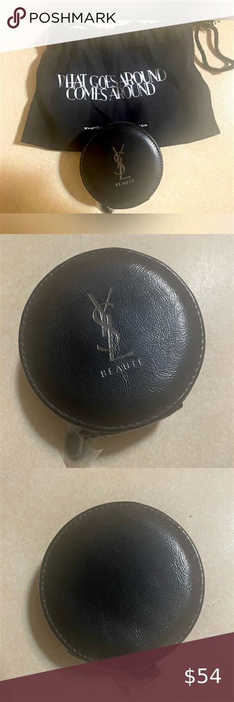 ysl round coin purse|YSL coin pouch.